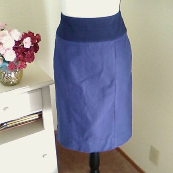CAbi Stretch Cotton Blend Pencil Skirt - Picture 1 of 9